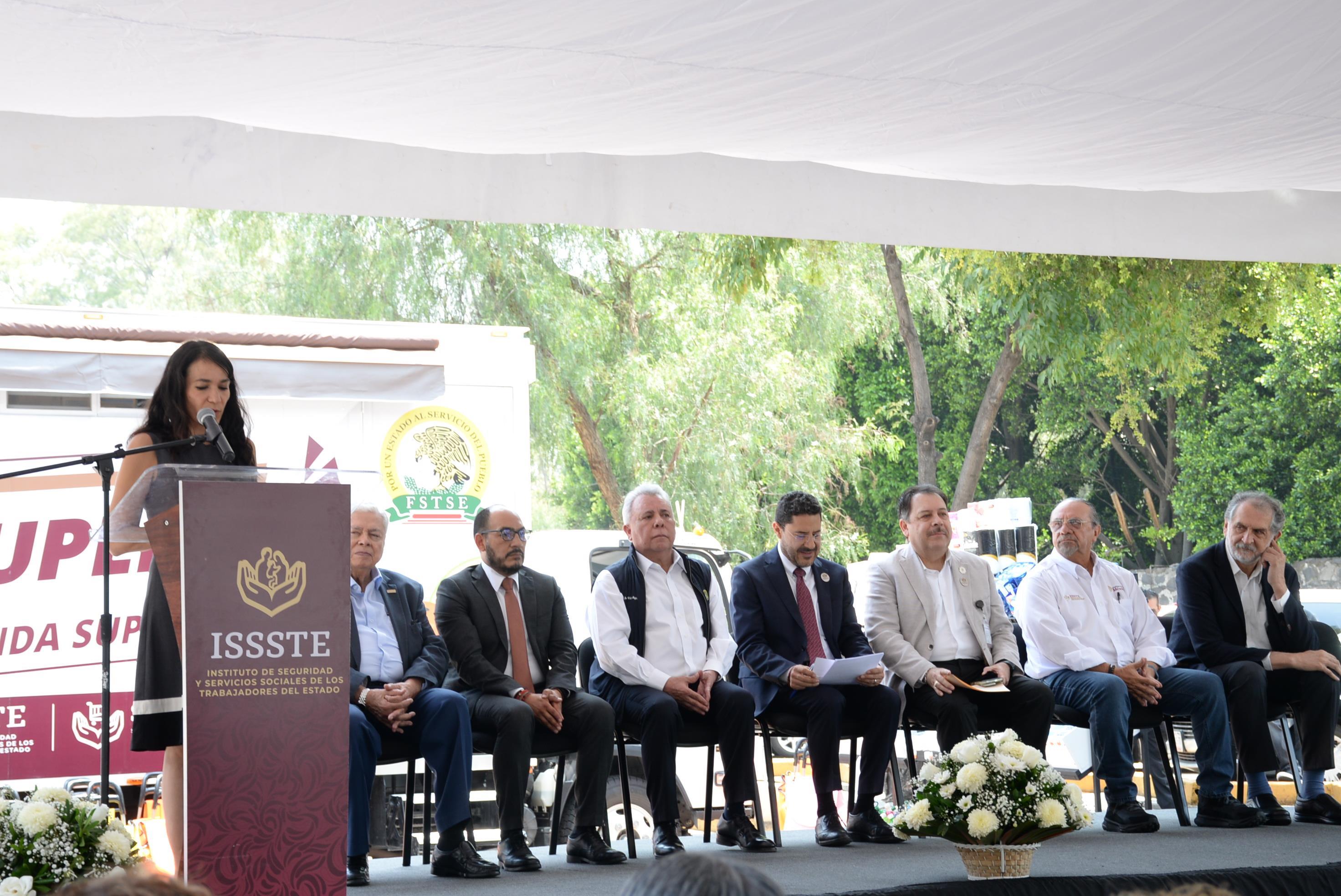 Inauguración de la Nueva Unidad de superISSSTE, en los almacenes, San Fernando No. 547